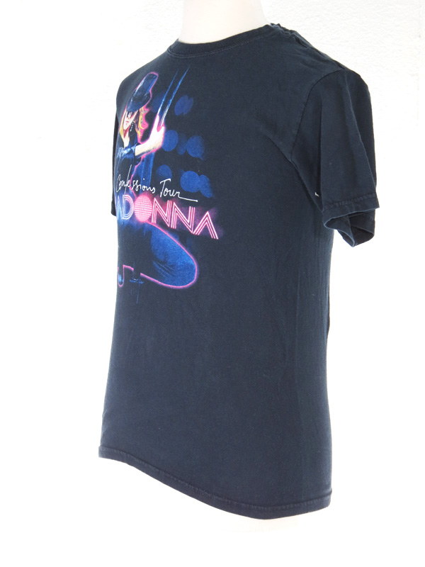 Madonna 'Confessions Tour' Black T-Shirt - 5 Star Vintage