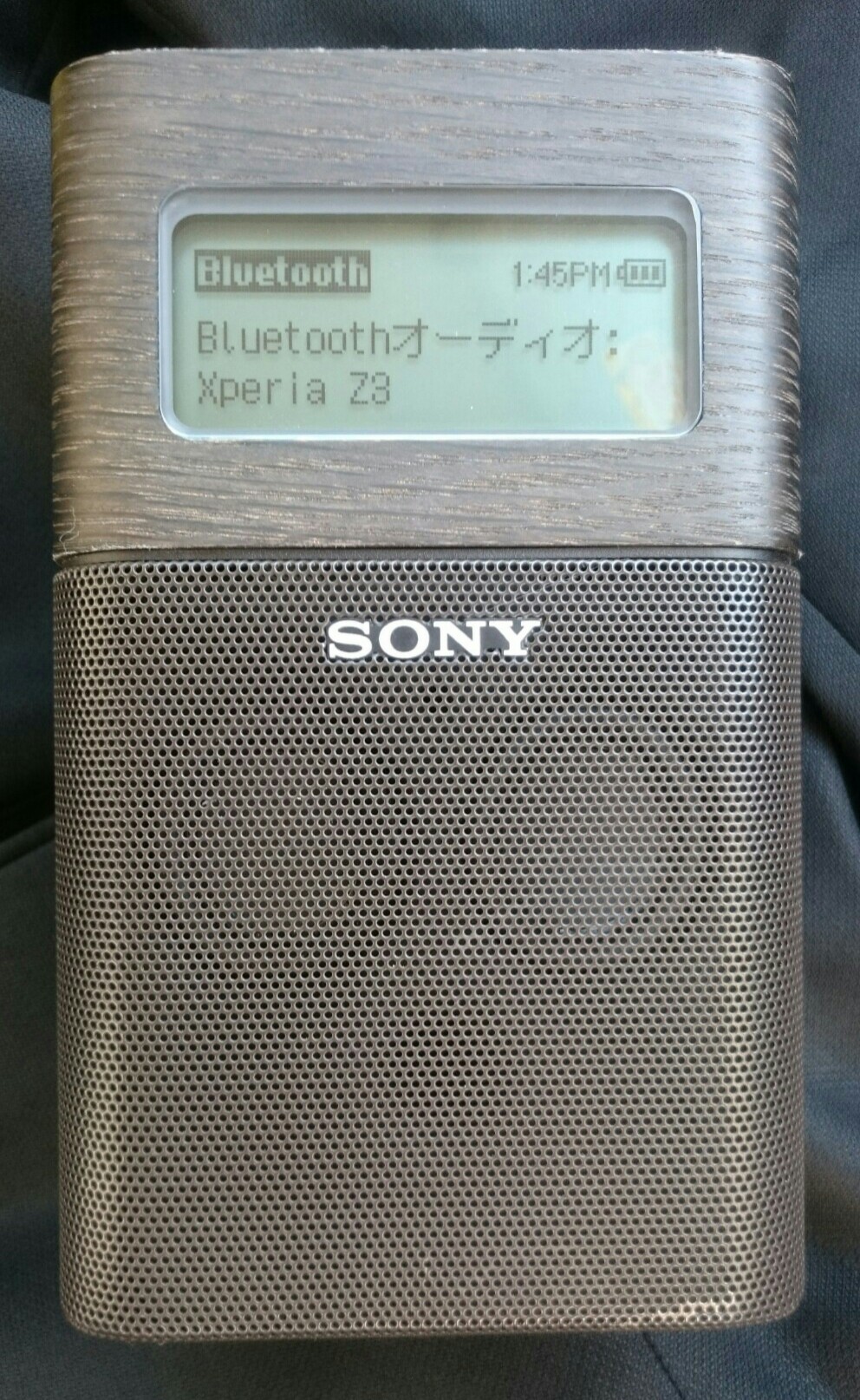ラジオ付きBluetoothスピーカー SONY SRF-V1BT | 5volt.jp