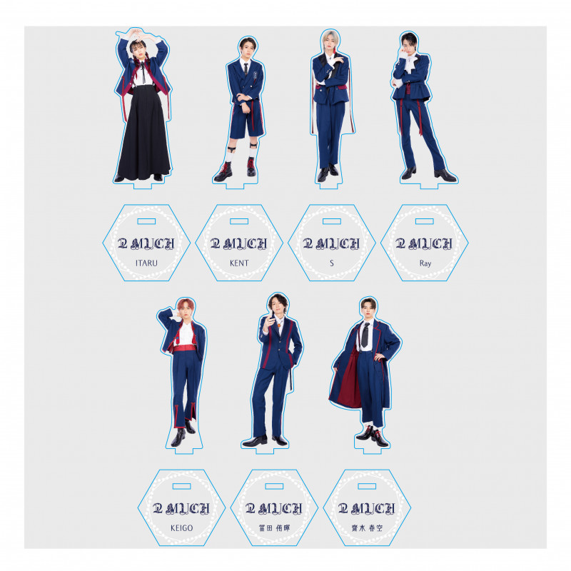 アクリルスタンドvol.1 | 龍宮城 OFFICIAL SHOP｜龍宮城 公式グッズ