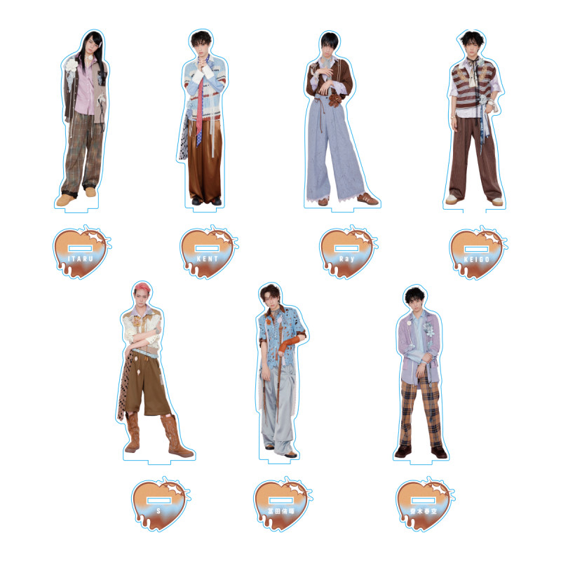 Acrylic Stand vol.9 | 龍宮城 OFFICIAL SHOP｜龍宮城 公式グッズ通販