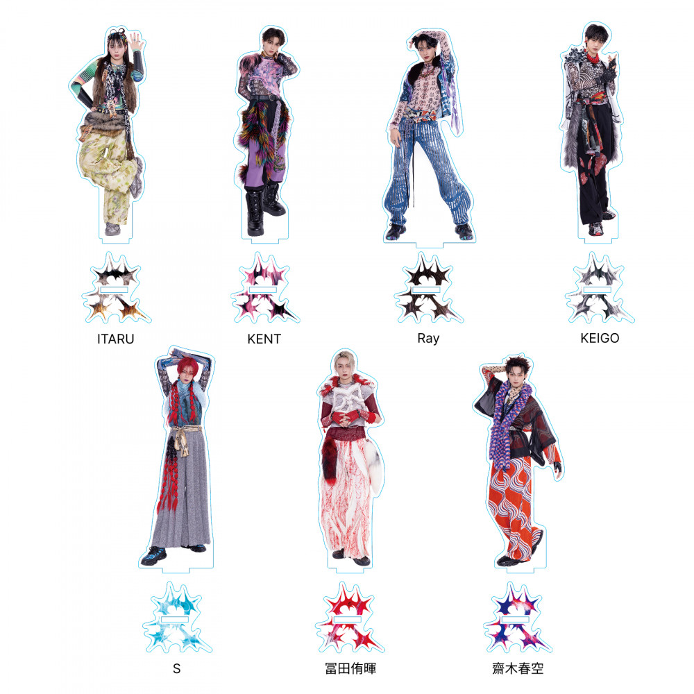 Acrylic Stand vol.8 | 龍宮城 OFFICIAL SHOP｜龍宮城 公式グッズ通販