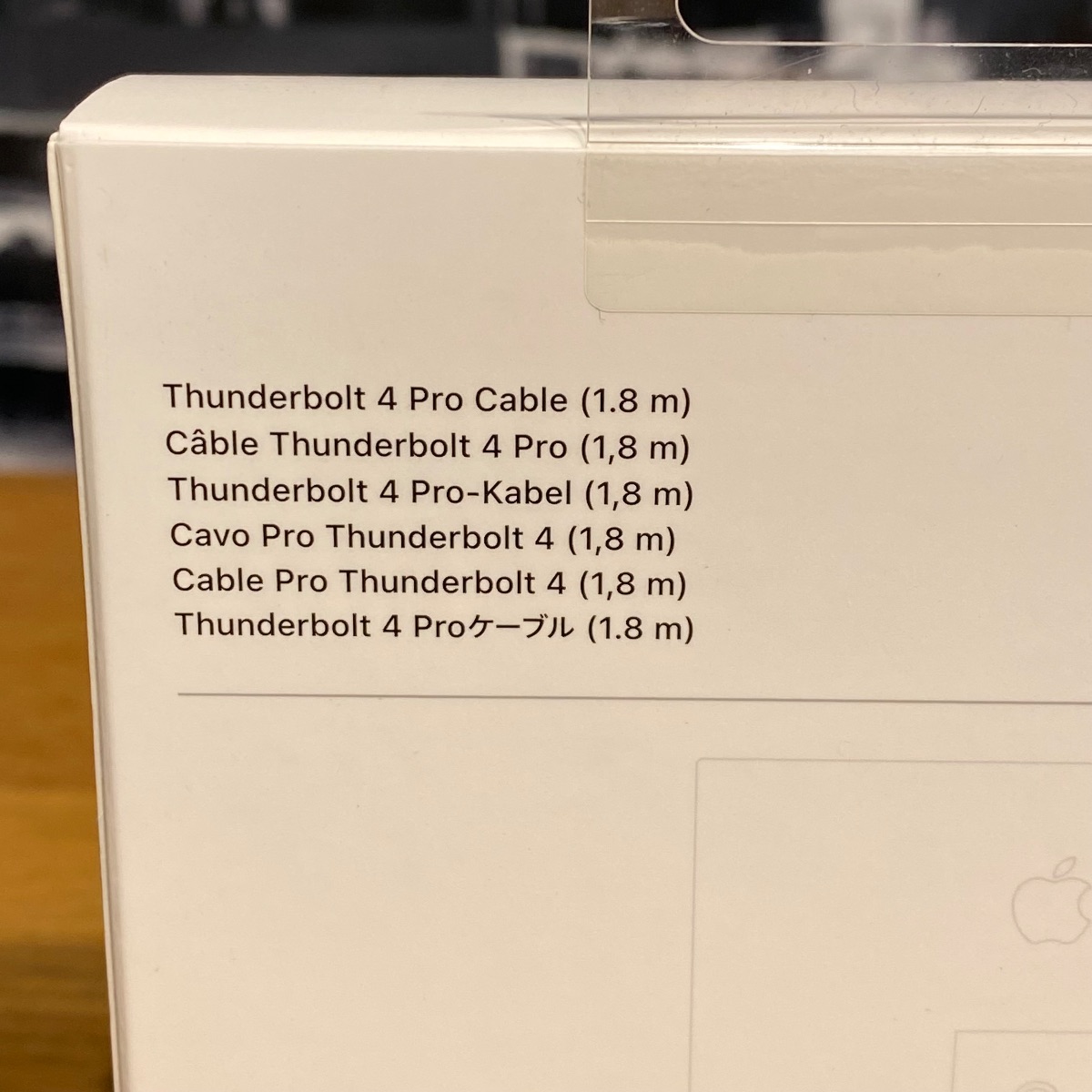 Apple Thunderbolt 4 Pro 1.8m Cable USB-C MacBook iPad iMac Sealed