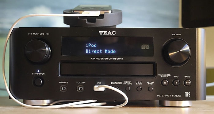 6moons audio reviews:TEAC CR-H500NT