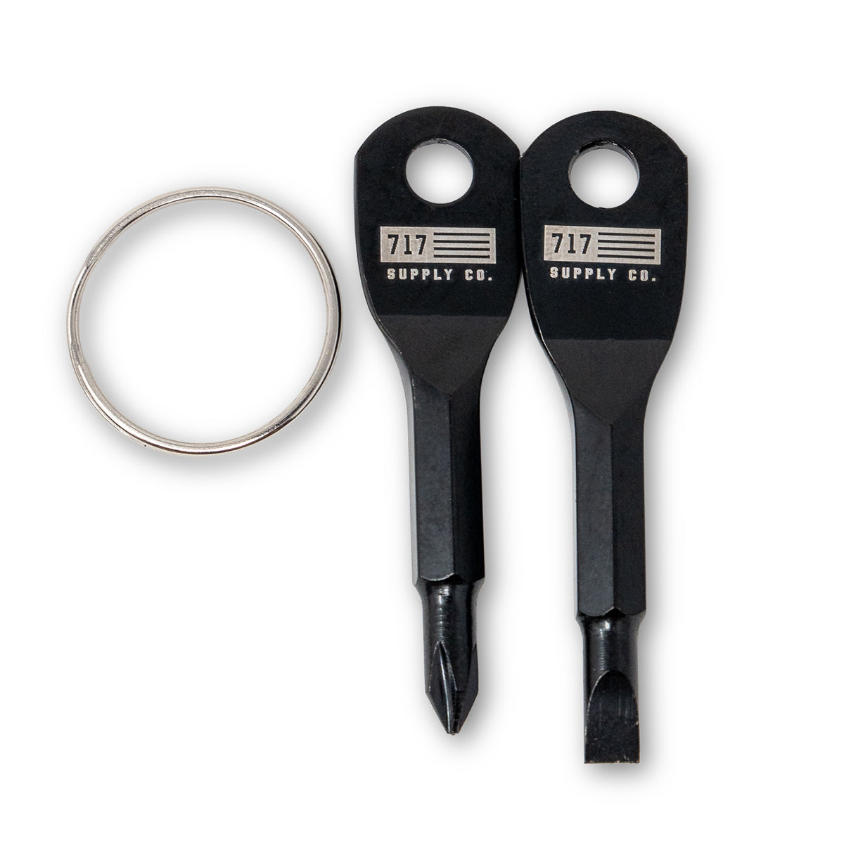 717 Supply Pocket Screwdriver Keychain Set