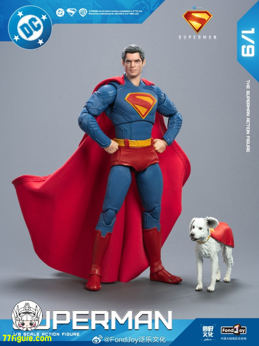 Fondjoy 1/9 ジェームズ・ガン版 スーパーマン デラックス版 塗装済み