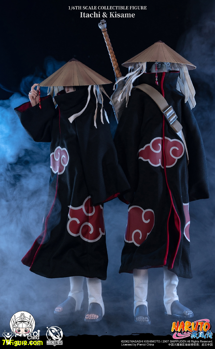 Rocket Toys 1/6 公式公認 Naruto 暁 干柿鬼鮫 塗装済み可動フィギュア