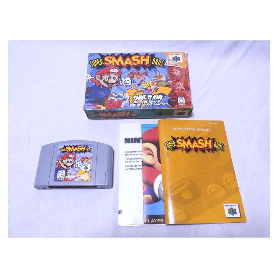 北米版N64]Super Smash Bros.(中古) - huck-fin