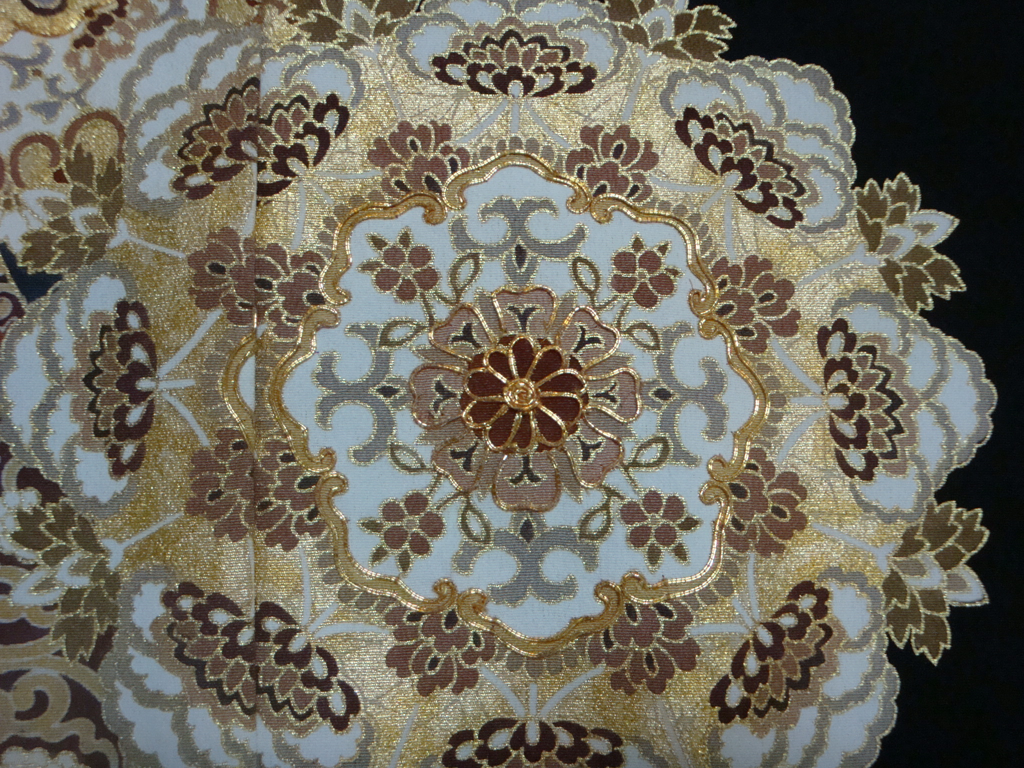 3月のコーディネート 「正倉院裂・唐花文様」を組み合わせてみる