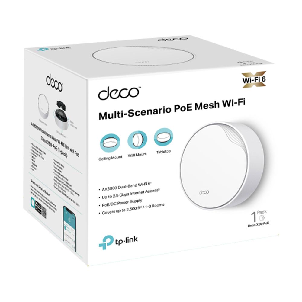 TP-Link Deco X50-PoE(1-pack) - 888VoIP