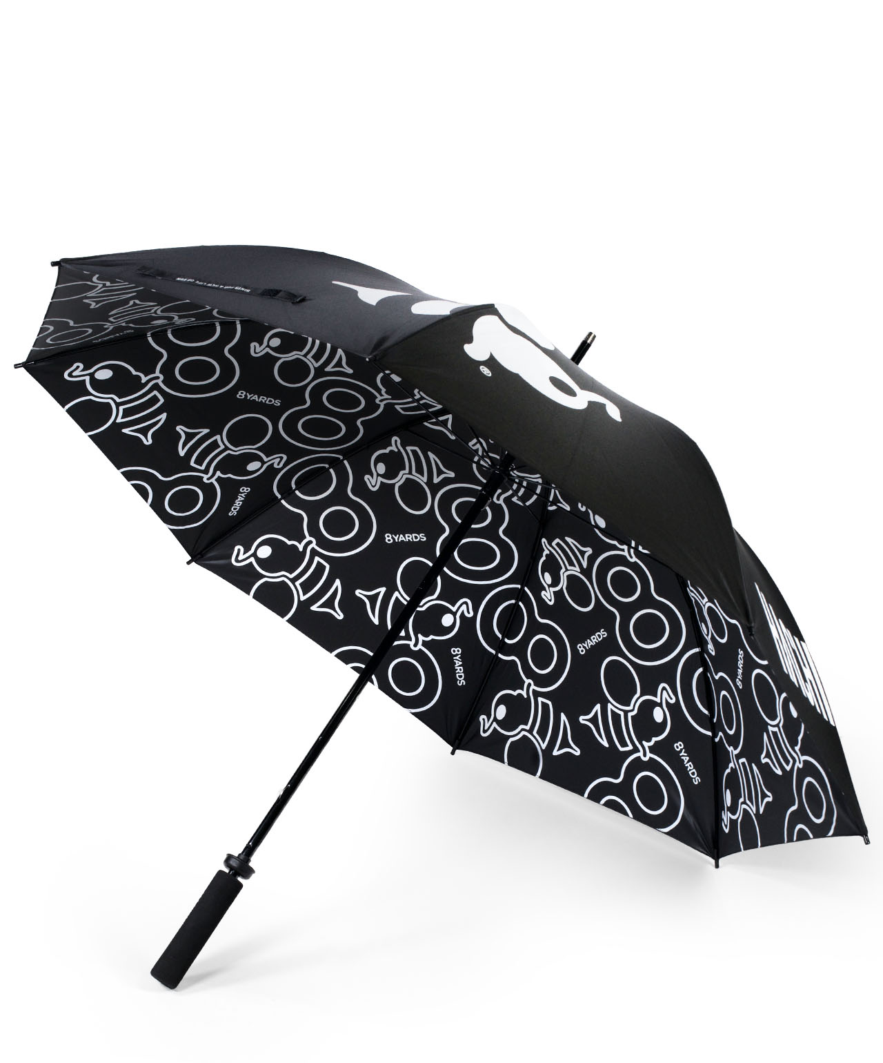 8YARDS / Hachigraph Canopy Umbrella | Black