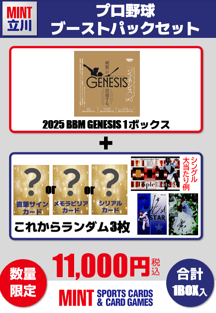 ミントモール / MINT 立川店 / 【プロ野球ブーストボックスセット