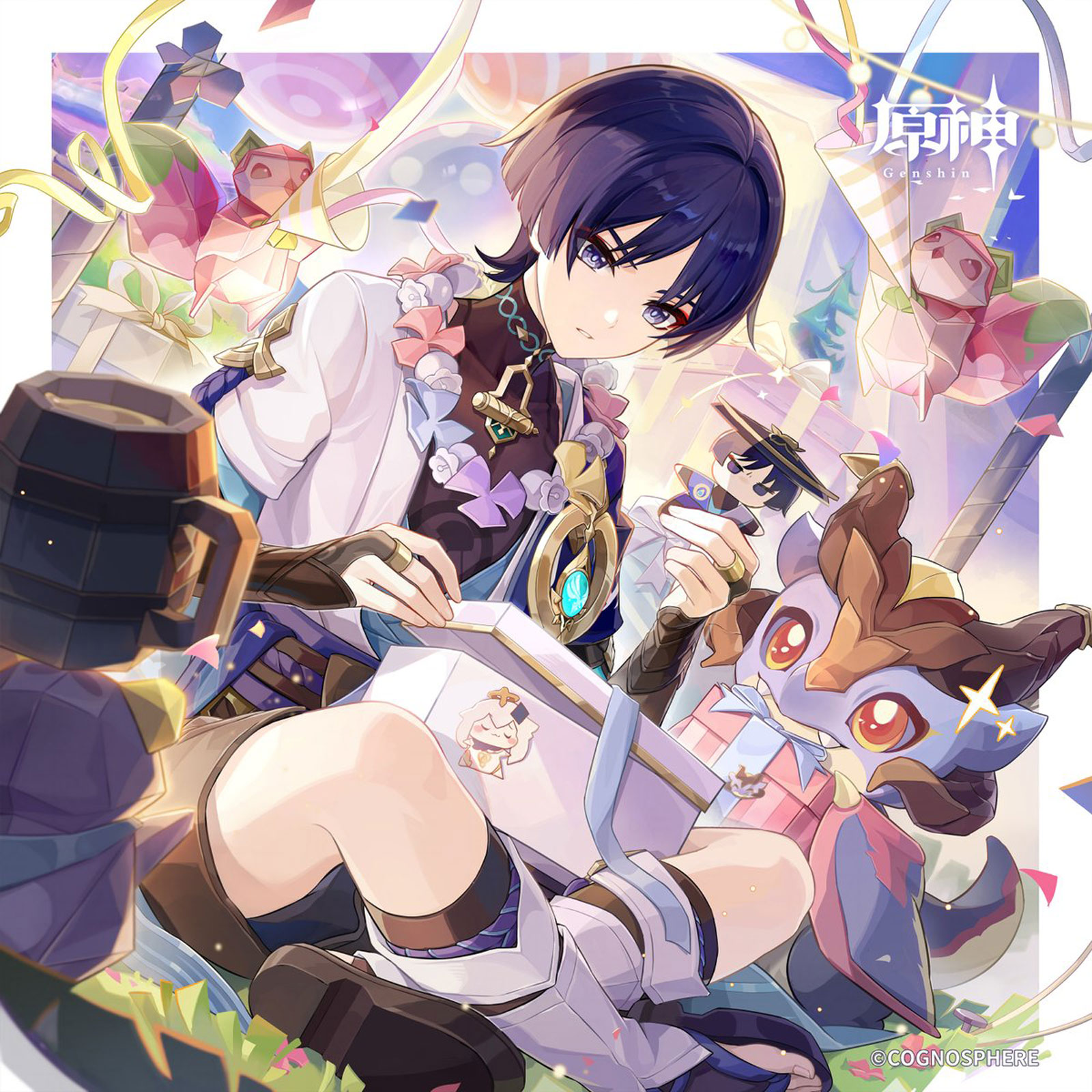 原神】スカラマシュ（放浪者）の公式イラスト | 原神攻略まとめ│9-gld