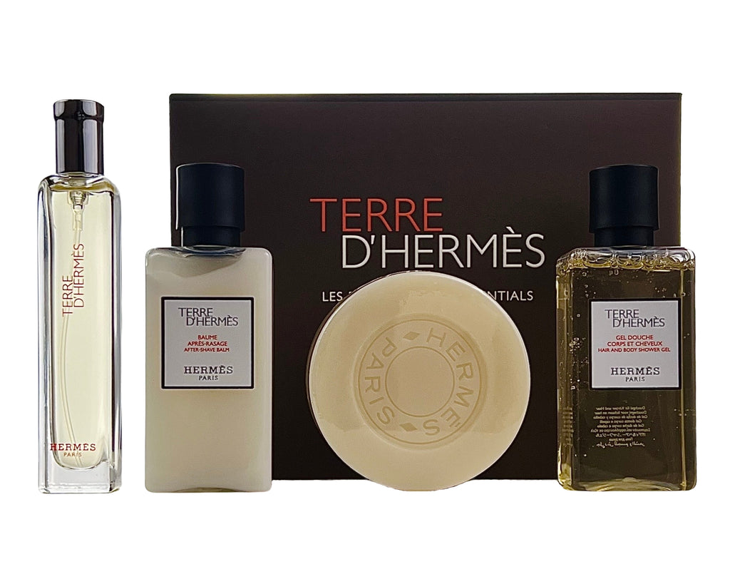 Terre D'Hermes 4 Pc. Gift Set by Hermes for Men | 99Perfume.com
