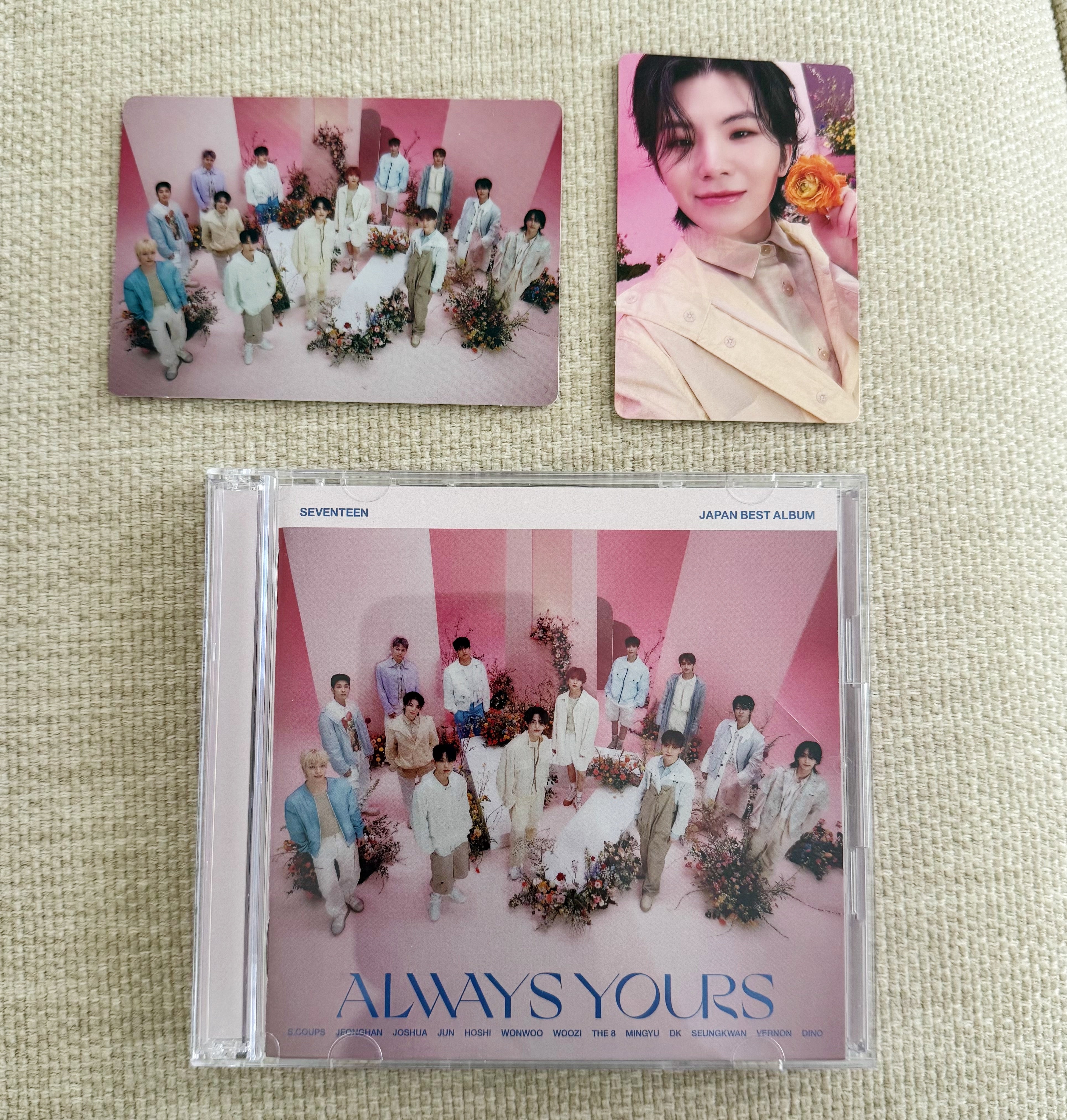 SEVENTEEN ALWAYS YOURS 日本ベストアルバム サイン入り SEVENTEEN
