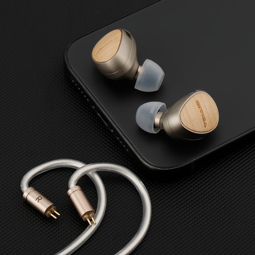 SIVGA Que 鵲 EM インイヤーモニターイヤホン 高音質 HiFi 有線 耳掛け