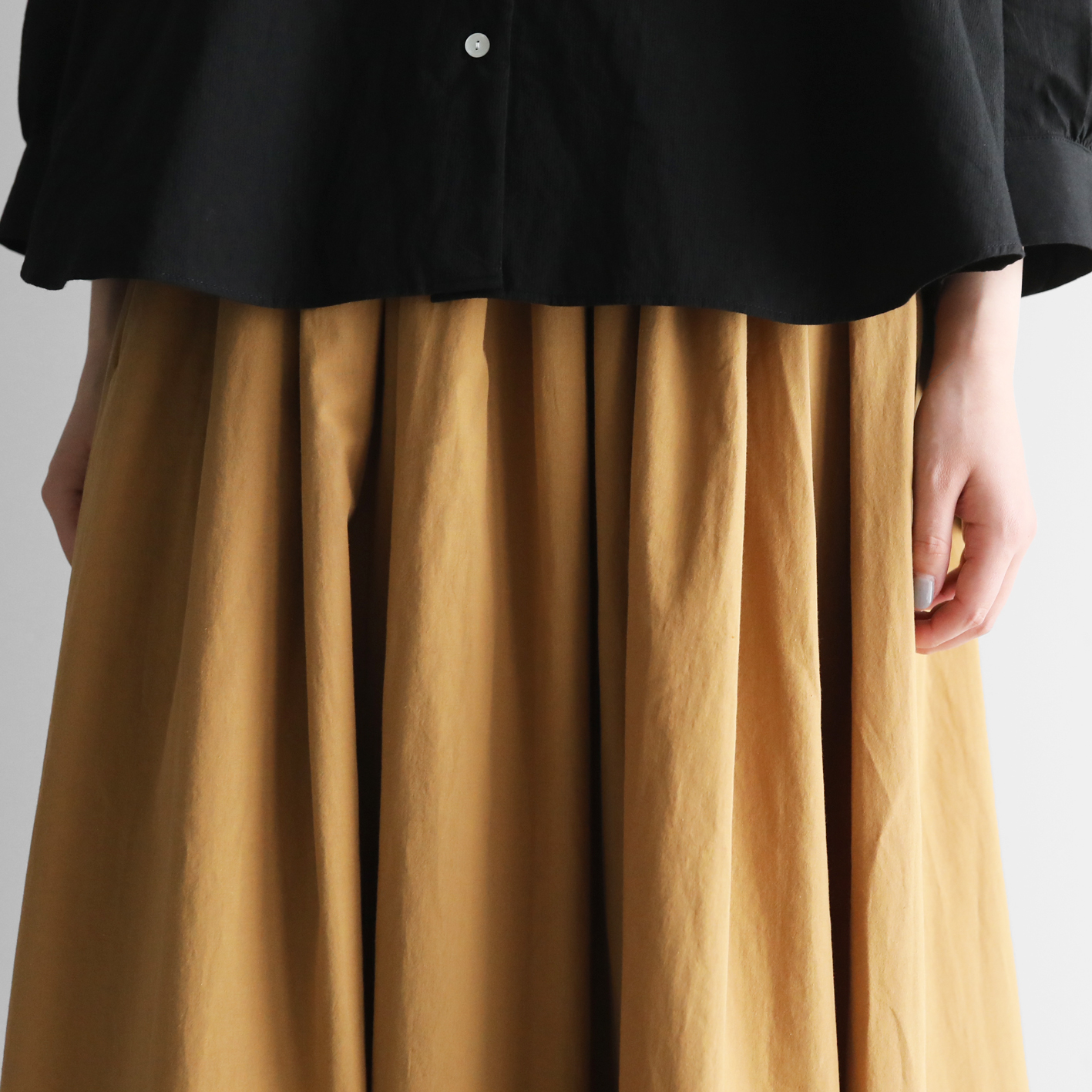 やわらかコットンロングスカートU402をリリースしました／ – HUIS