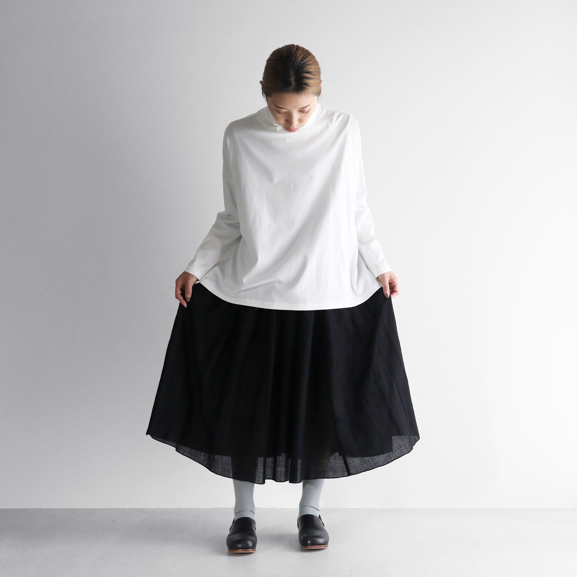 ウォッシャブルウールロングスカート U402をリリースしました／ – HUIS