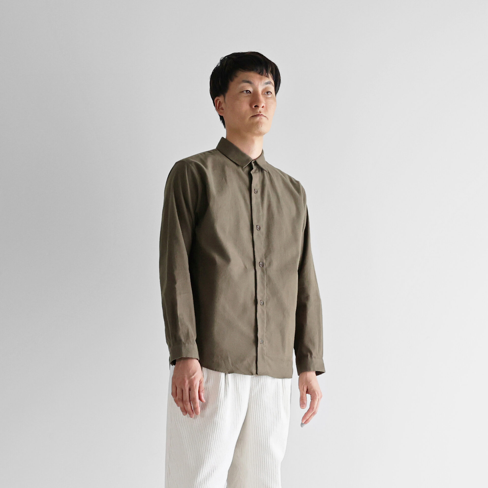 起毛ビエラポケットオーバーシャツ 013をリリースしました／ – HUIS