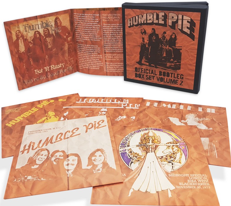 Humble Pie - “Official Bootleg Box Set 2” (2018) review - It's