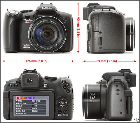 Canon PowerShot SX1 IS Review: DPReview | Photography News, Gear