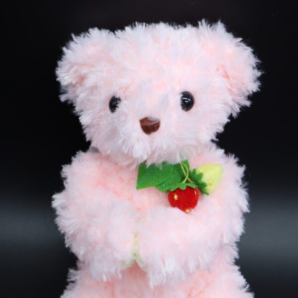 ワイルドストロベリーベア ピンク Sサイズ | テディベア通販お探しなら