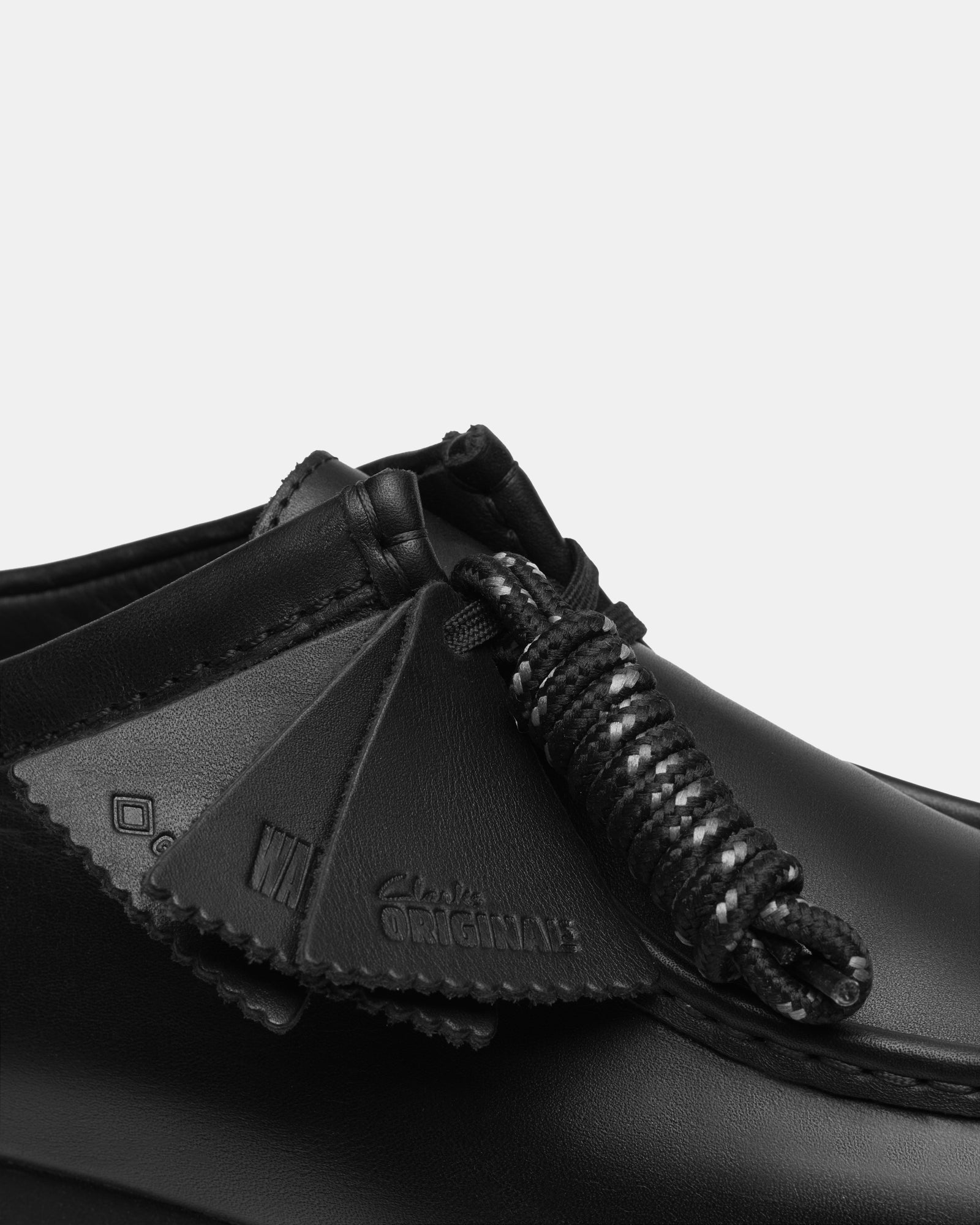 Clarks Originals - Wallabee Gore-Tex - Black Leather – 108WAREHOUSE
