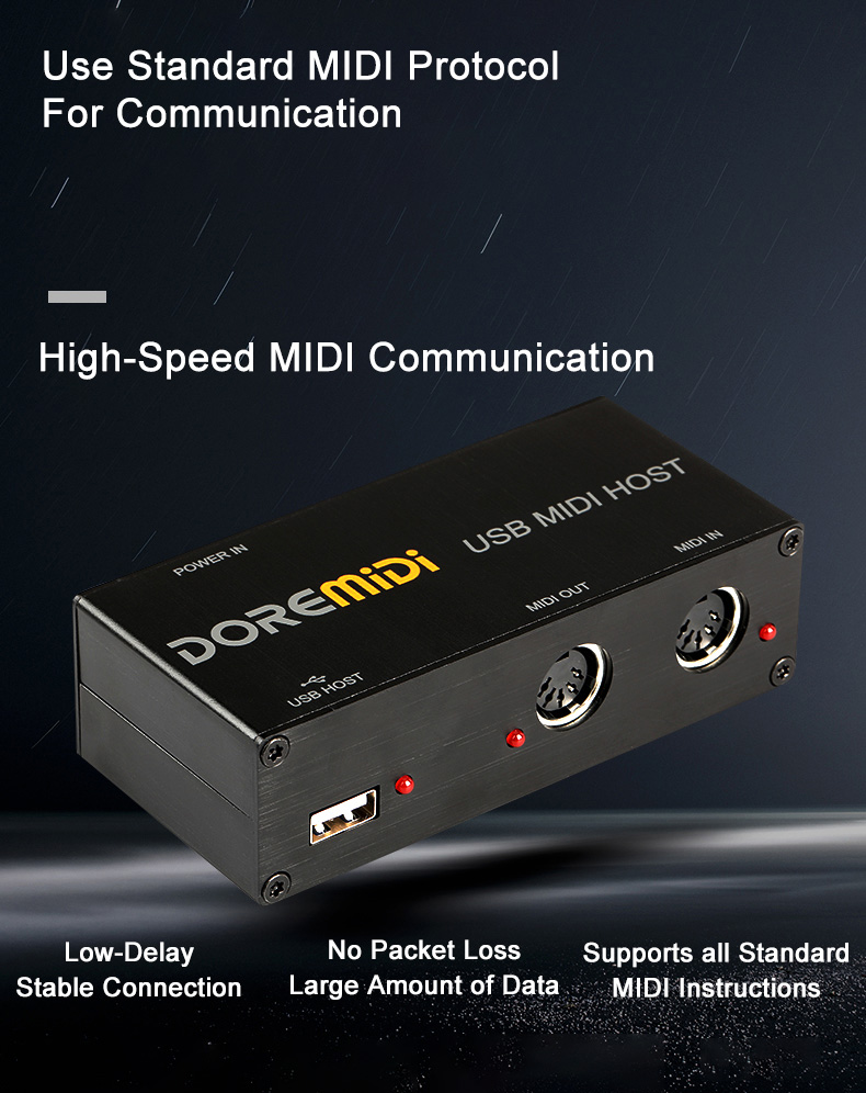USB MIDI Host Box - DOREMiDi