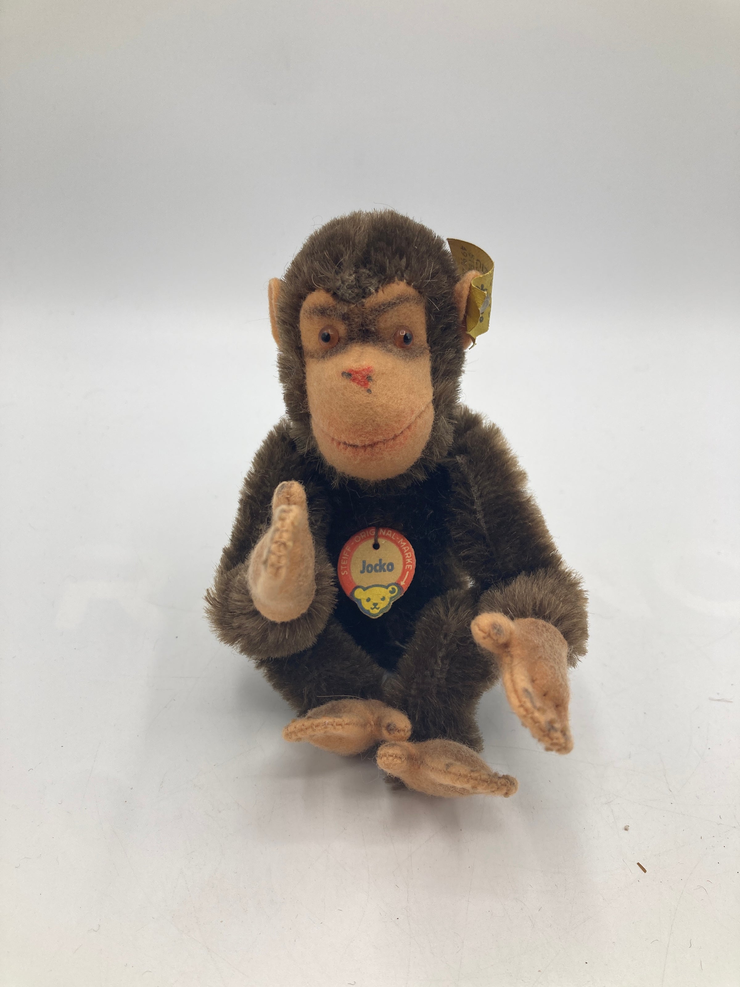Steiff Almost Smallest Fully Jointed Jocko Monkey Chimp With All