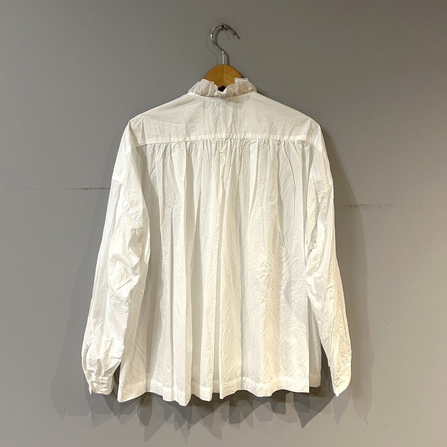 TOUJOURS Ruffle Shirt | PLEASE