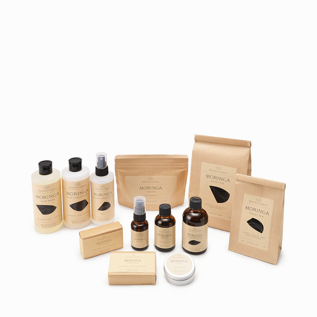 WELLNESS HAMLET】モリンガ香草蒸留水 ベーシック 200ml – 15/e organic