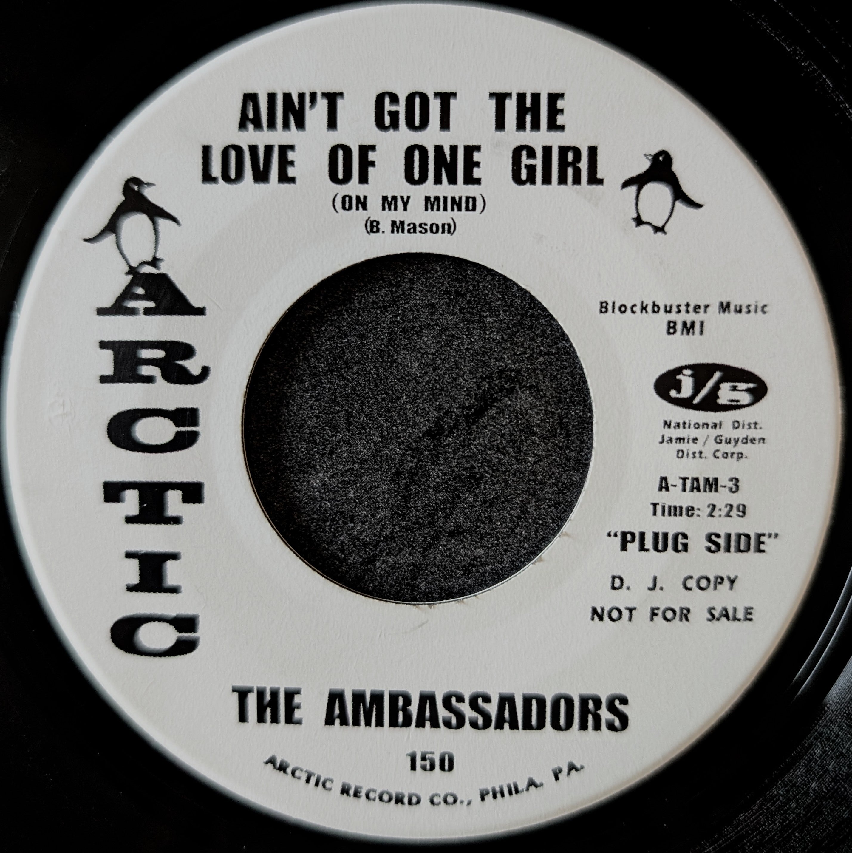 The Ambassadors-Ain't got the love of one girl/Ambassadors theme