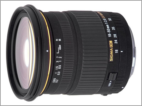 Sigma 18-50 mm F2.8 EX DC Macro lens: DPReview | Photography News