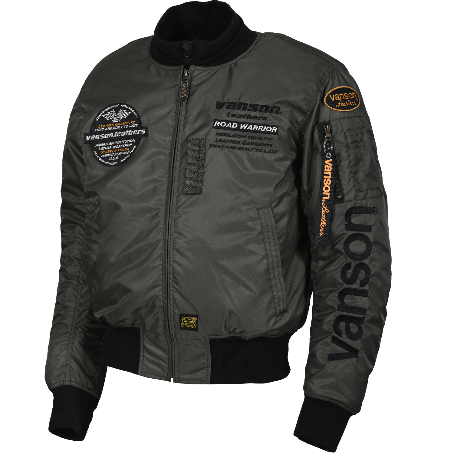 VANSON MA-1ジャケット VS578RS-W2402-MA-1｜モーターヘッドライダース