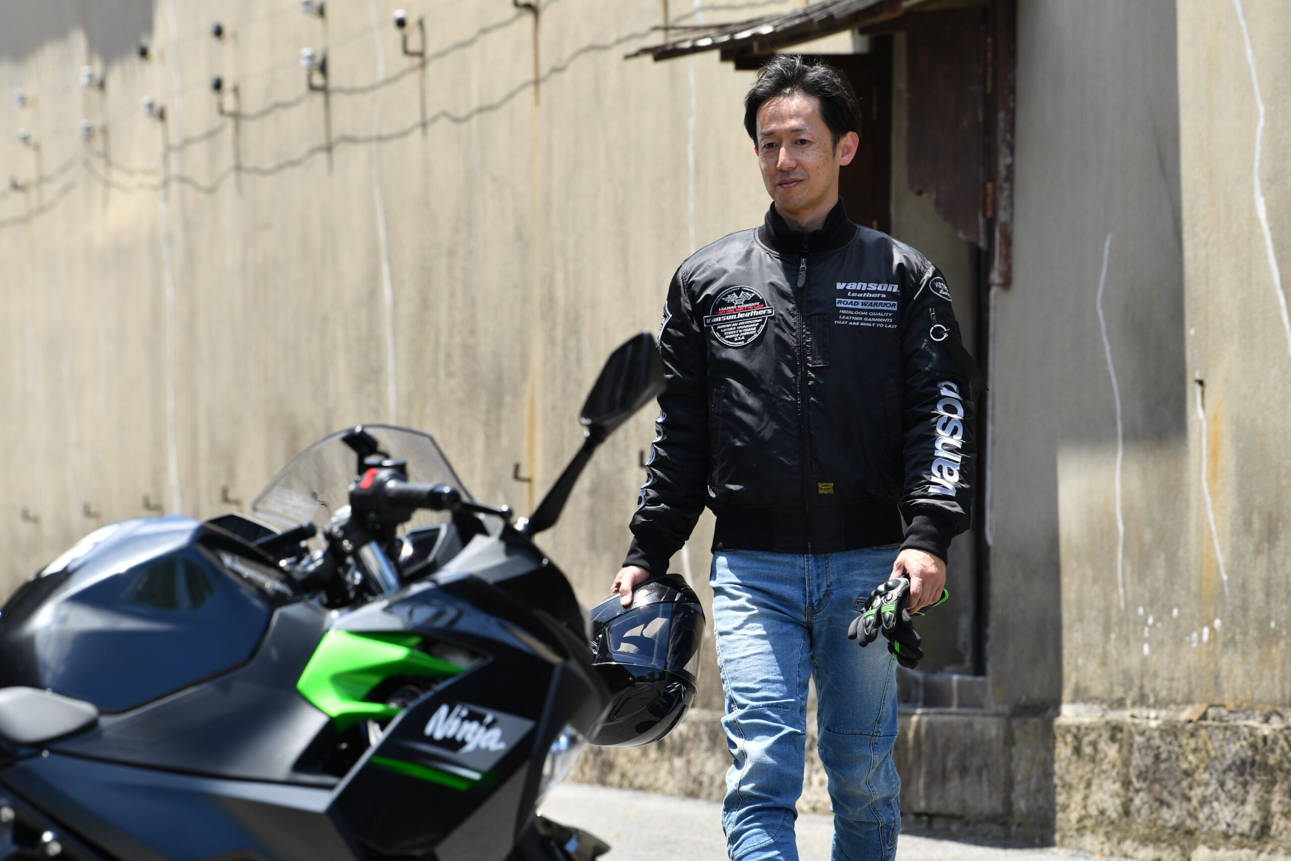 VANSON MA-1ジャケット VS578RS-W2402-MA-1｜モーターヘッドライダース