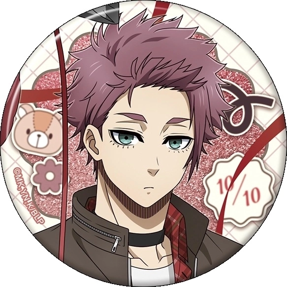 ブルーロック2期 ビッググリッター缶バッジ 糸師 冴 バレンタイン