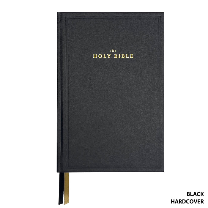 Legacy Standard Bible Handy Size Black Faux Leather Hardcover