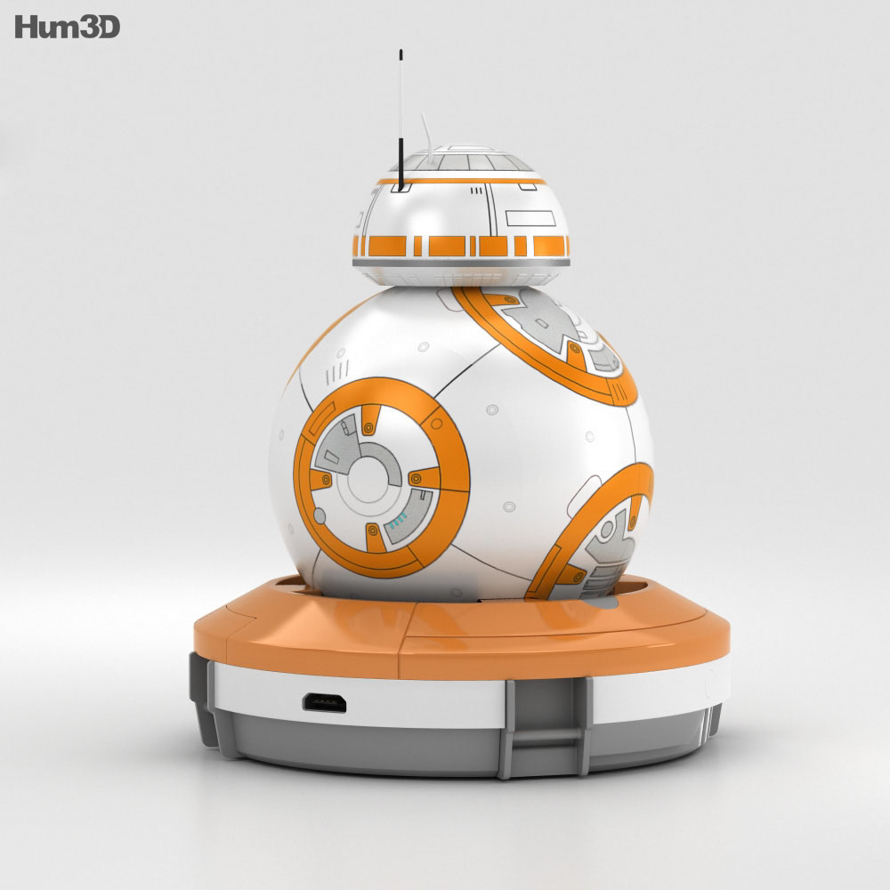 スフィロ BB-8 スター・ウォーズ ロボットトイ 3Dモデル