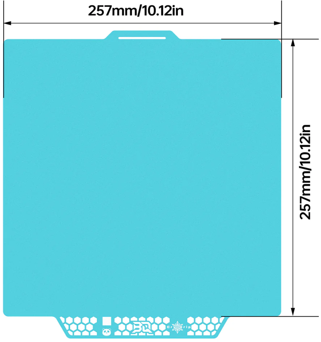 BIQU Panda Build Plate CryoGrip Pro Glacier - 3DJake International