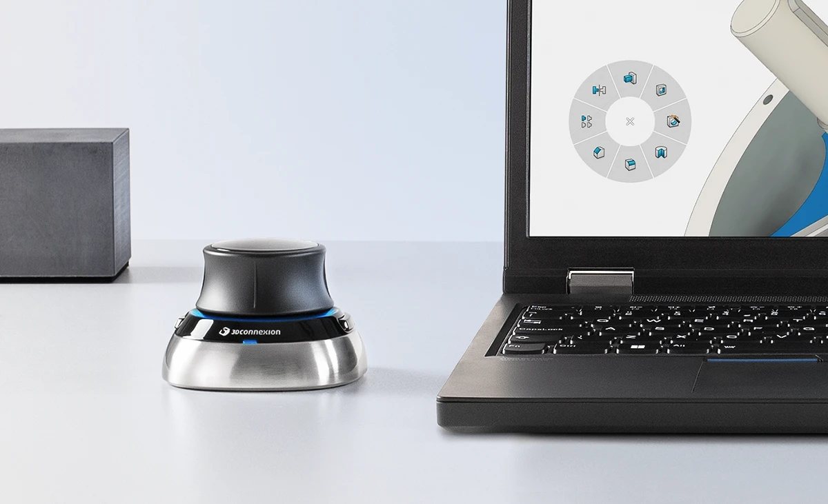 3dConnexion 3DX-700115 SpaceMouse Wireless Bluetooth Edition from