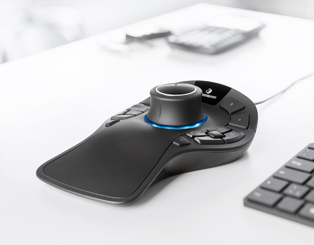 SpaceMouse Pro - intuitive 3D navigation in CAD applications