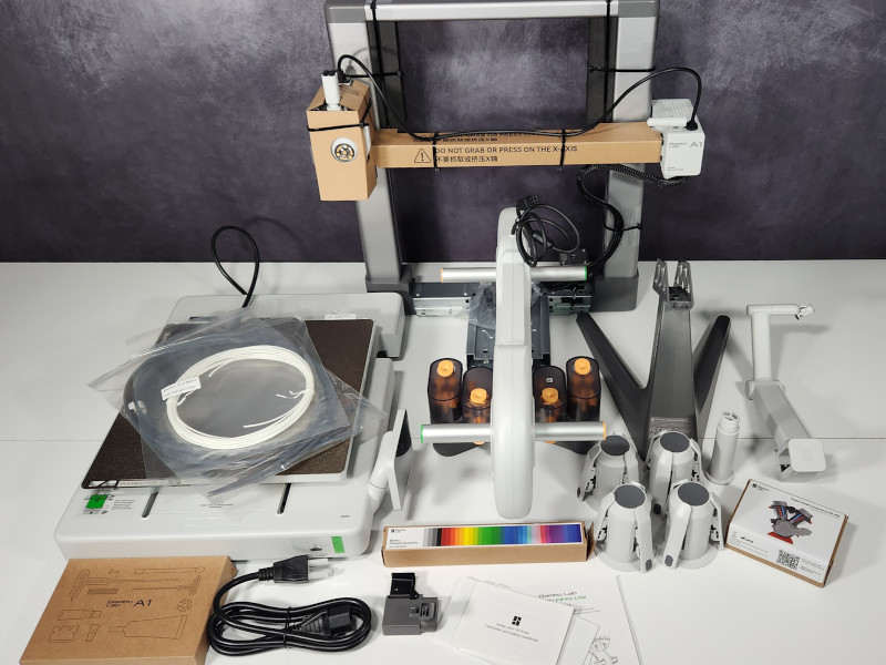 Bambu Lab A1 Combo Review: AMS lite and 3D Printer Testing