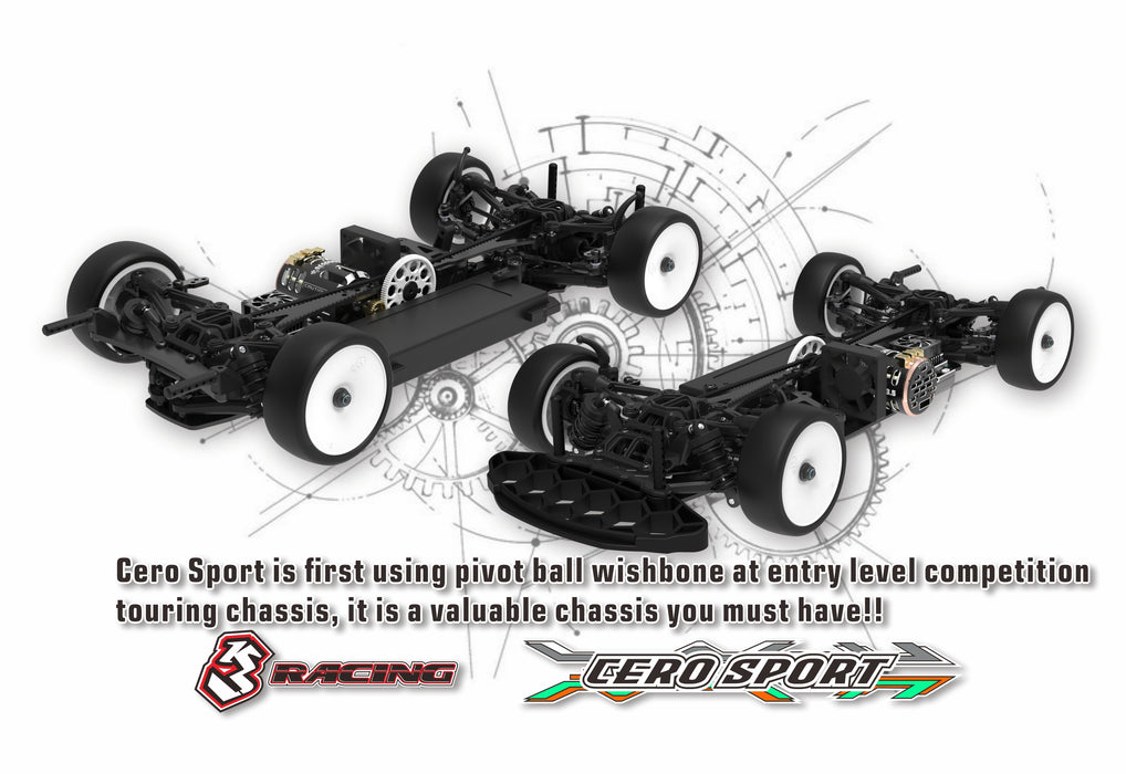 KIT-CERO SPORT 55 3RACING Cero Ultra Sport 55 Structure — 3Racing Shop