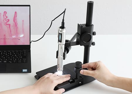 血流観察用XYステージ付きスタンド 3R-DRFREE-XYST／3R-DRAUTO-XYST