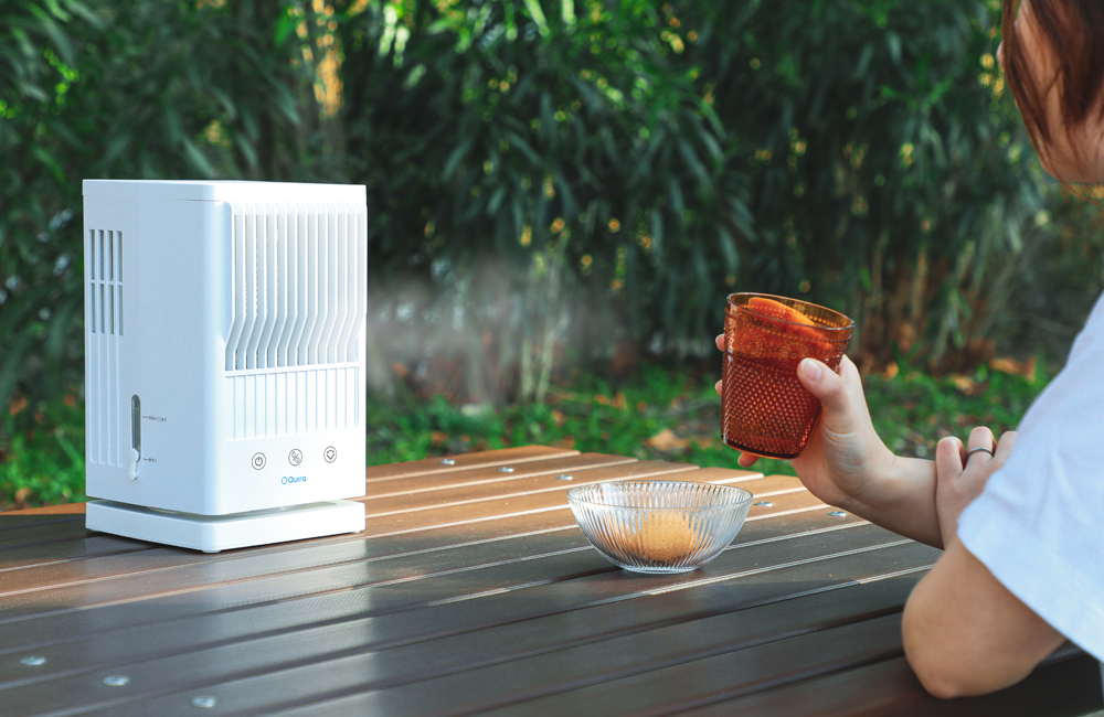 Qurra 冷風扇 ヒヤミスト ツー 3R-TCF06 | スリーアールソリューション