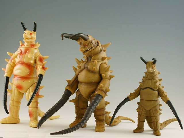 ウルトラ怪獣ソフビ「平成時代で変化したウルトラ怪獣シリーズ