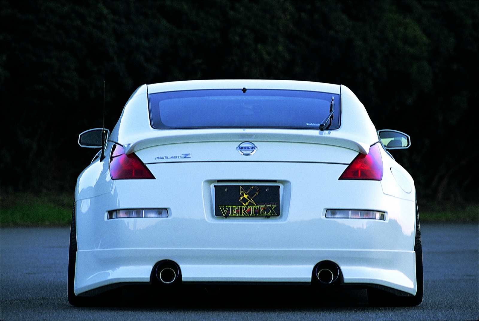 VERTEX FAIRLADY Z Z33 リヤハーフスポイラー