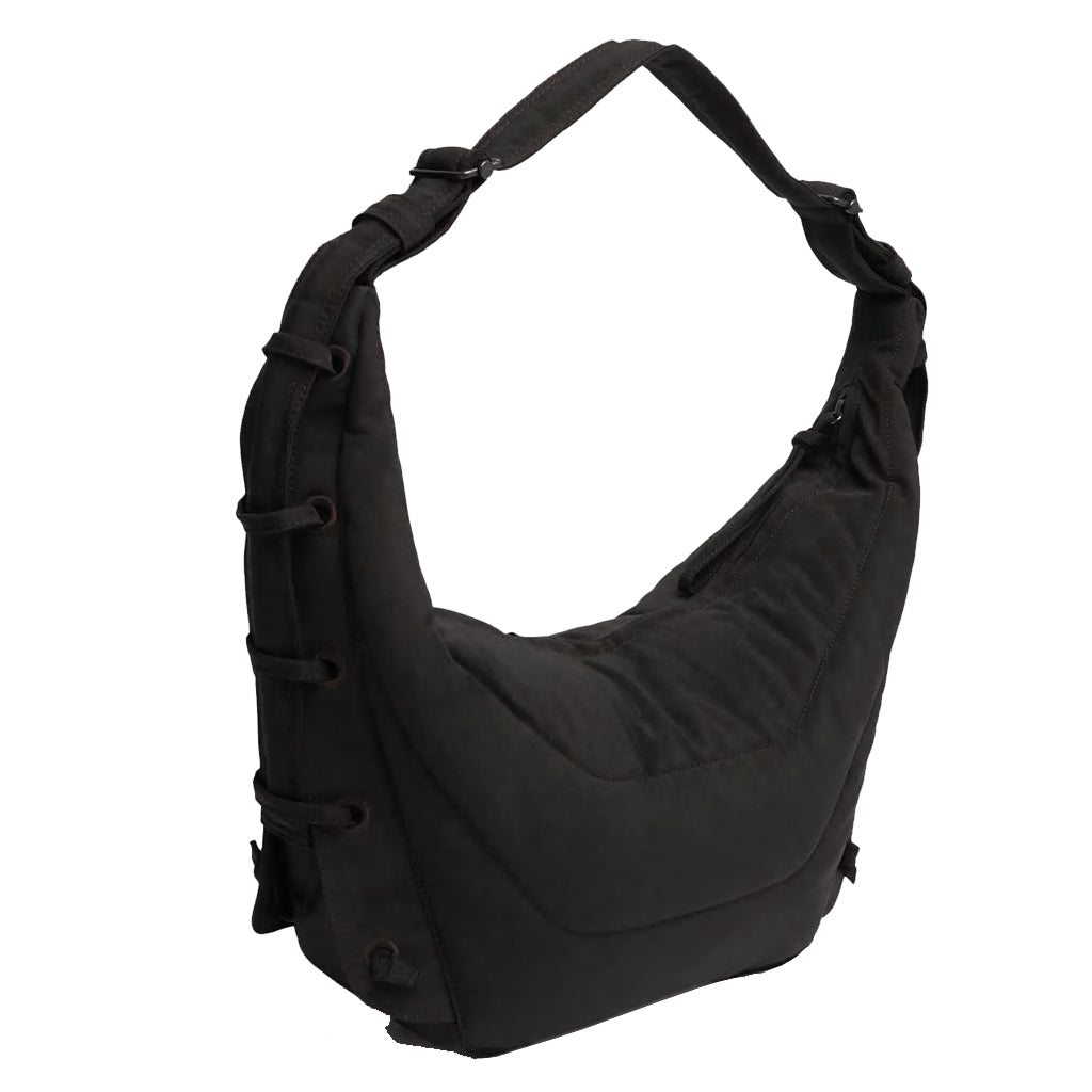 Lemaire Medium Soft Game Bag Dark Chocolate – T0K10