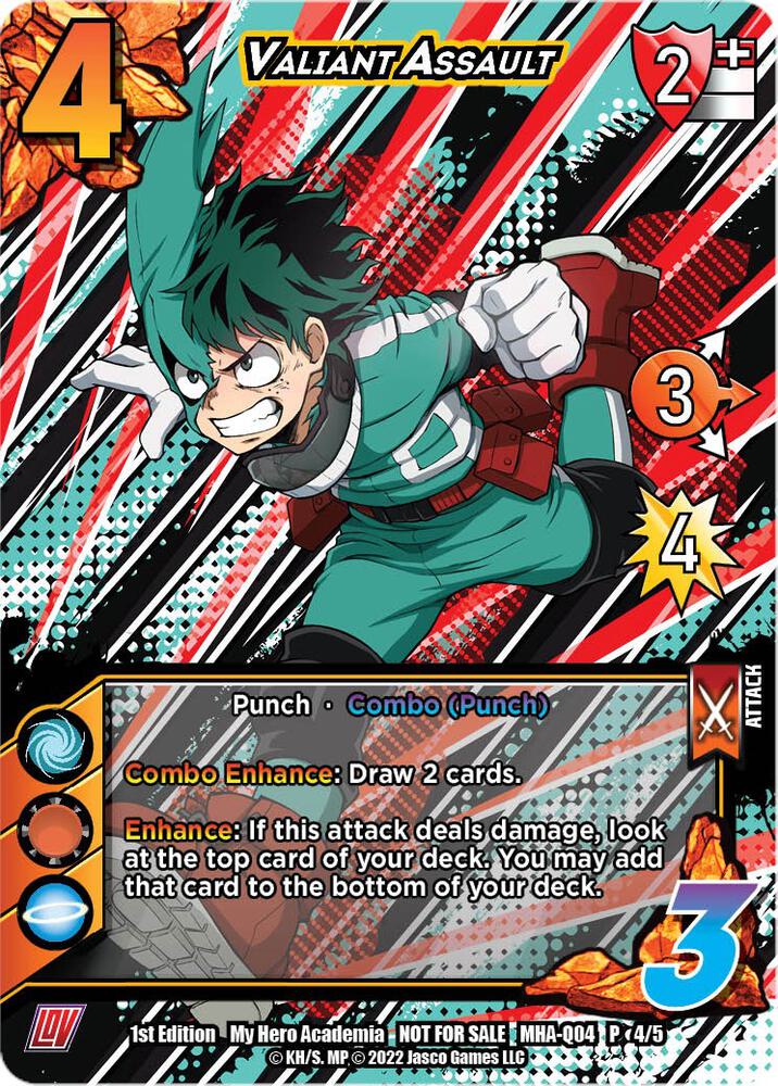 Valiant Assault (Quirk Pack 4) - UniVersus: My Hero Academia Promo