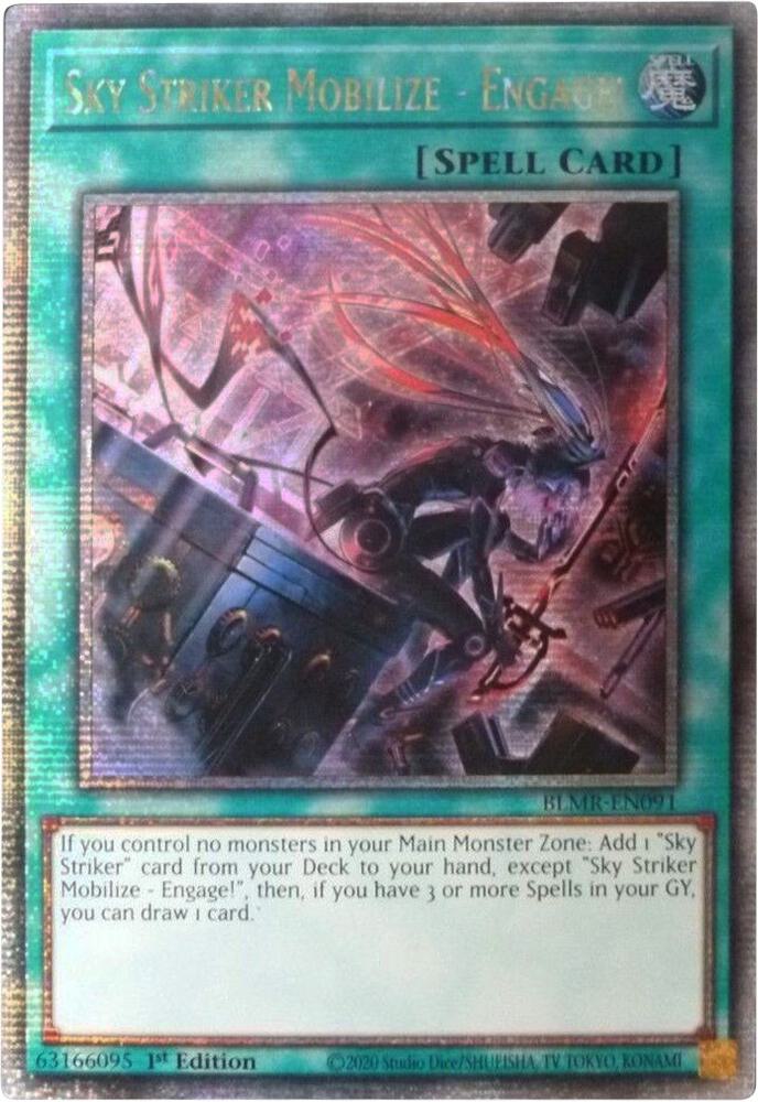 Sky Striker Mobilize - Engage! (Quarter Century Secret Rare