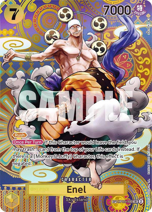 Enel (100) (SP) - Awakening of the New Era - One Piece Card Game